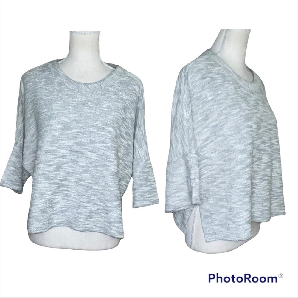 Derek Lam 10 Crosby Cotton Gray Sweatshirt